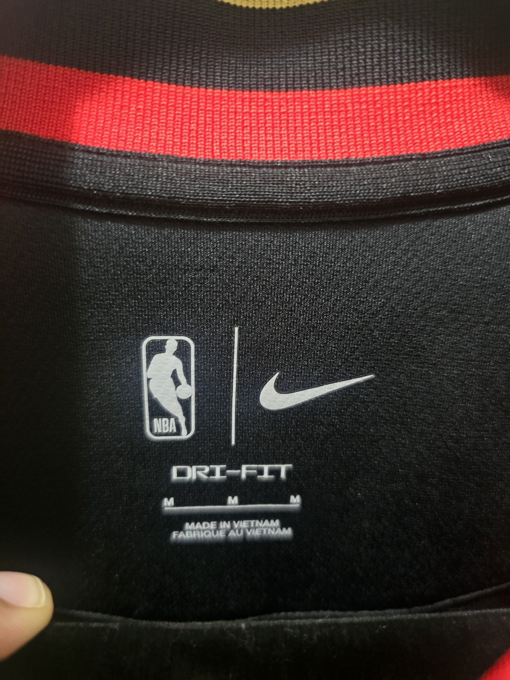 Philadelphia 76ers Hardwood Classics Men's Nike Dri-FIT NBA Short-Sleeve Jacket - Picture 5 of 13